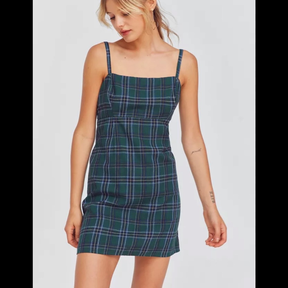 Urban Outfitters Plaid Mini Dress